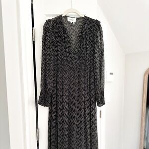 Ba&sh Black Maxi Dress, Small